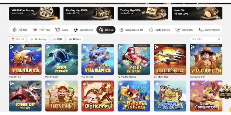 Cách tham gia chơi bắn cá Vua99 siêu dễ dàng